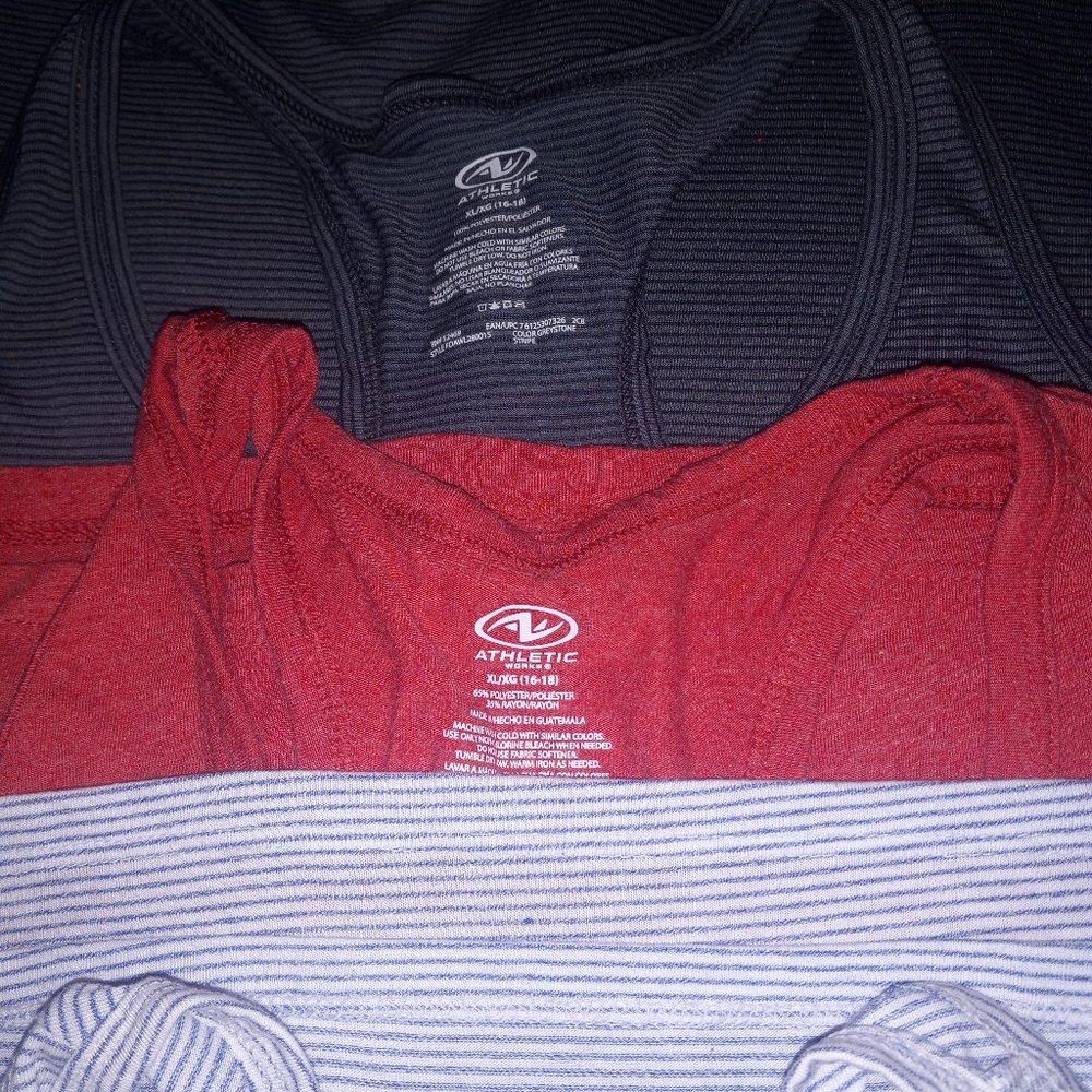 Bundle athletic brand tanks